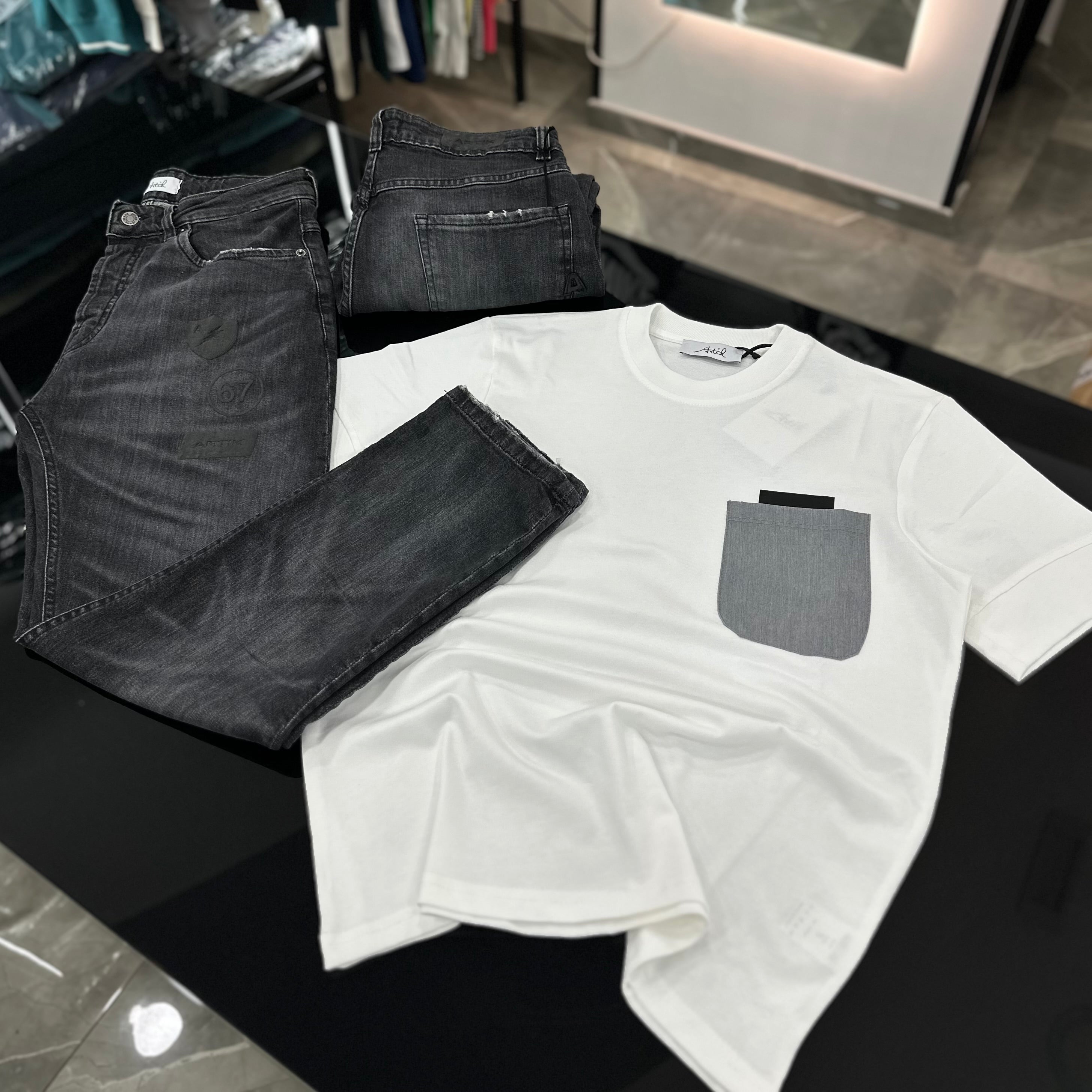 Coordinato Artik PATCH White