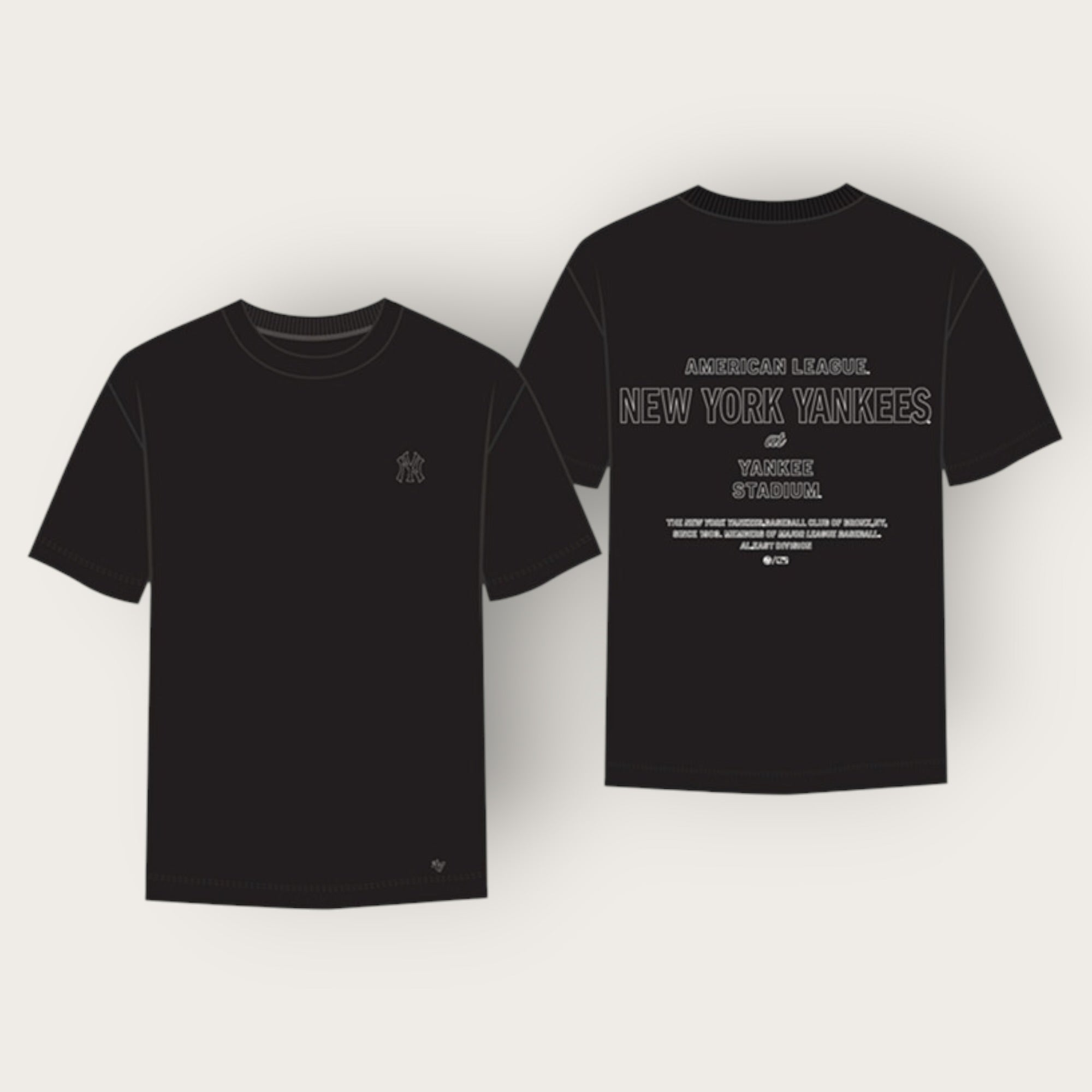 T-Shirt New York Yankees stadium Black