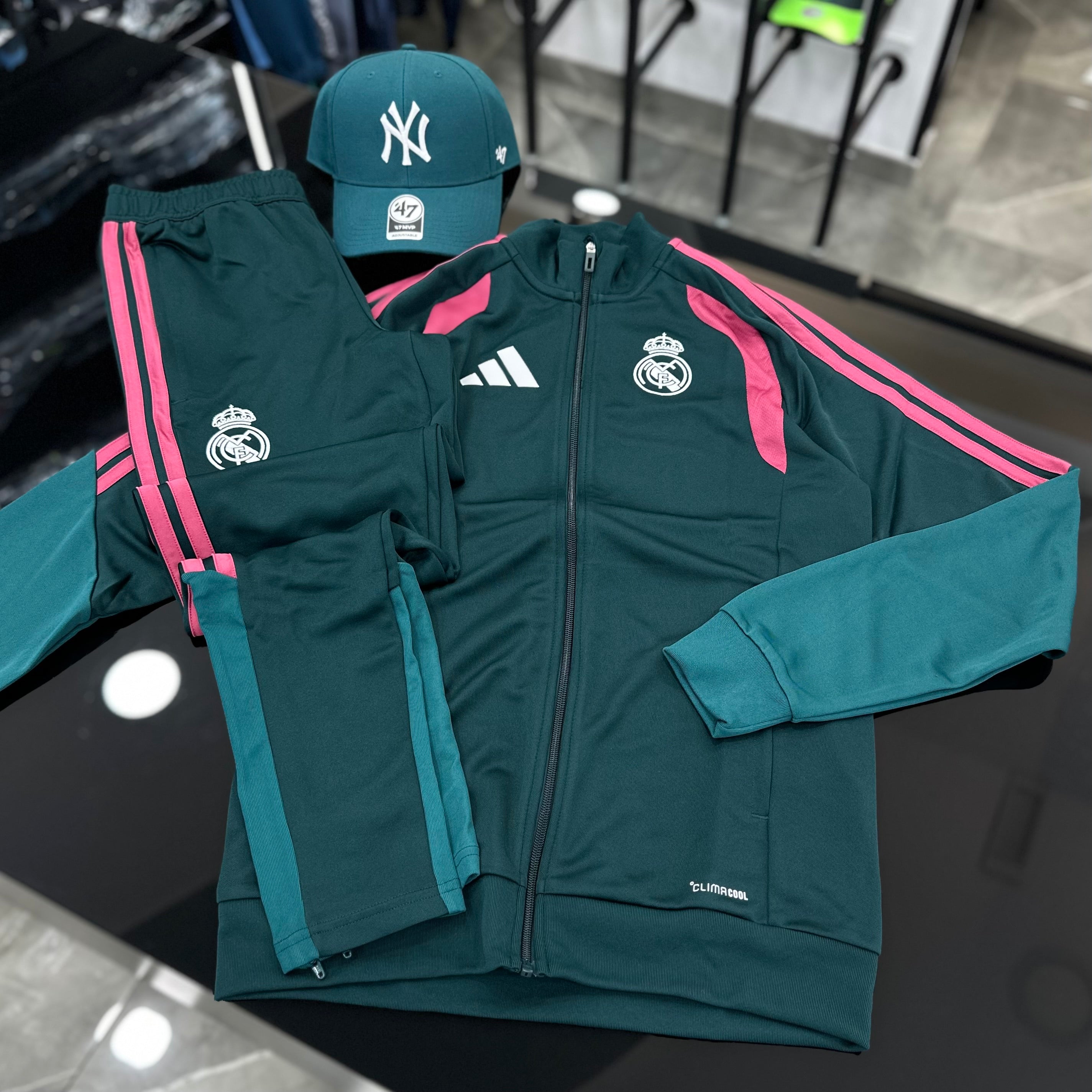 Tuta Adidas Real Madrid GREEN tricot