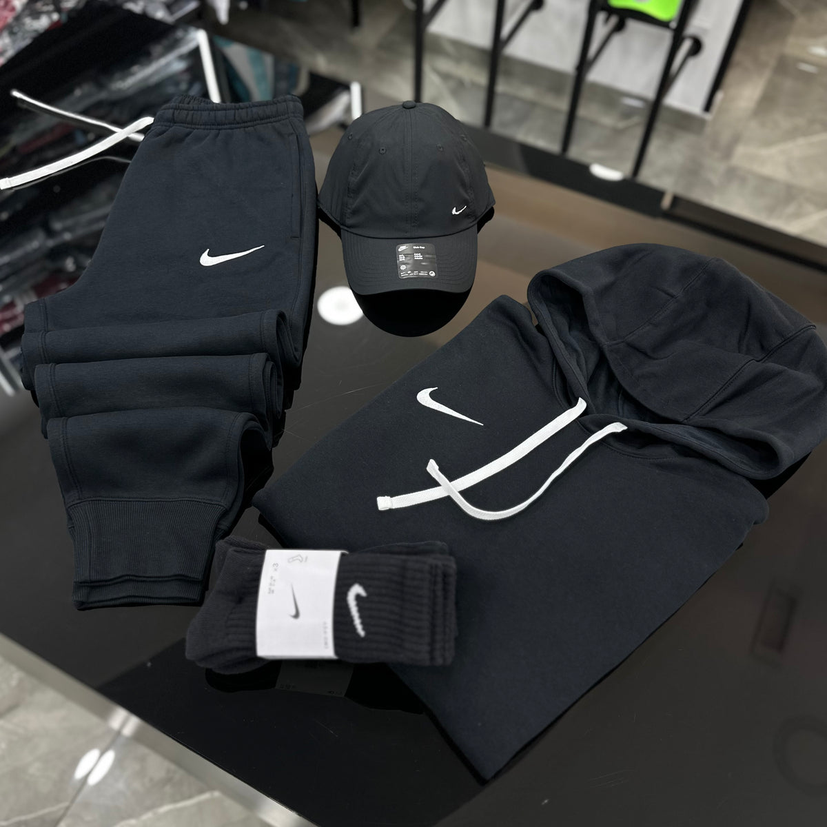 Tuta Nike Fleece BLACK