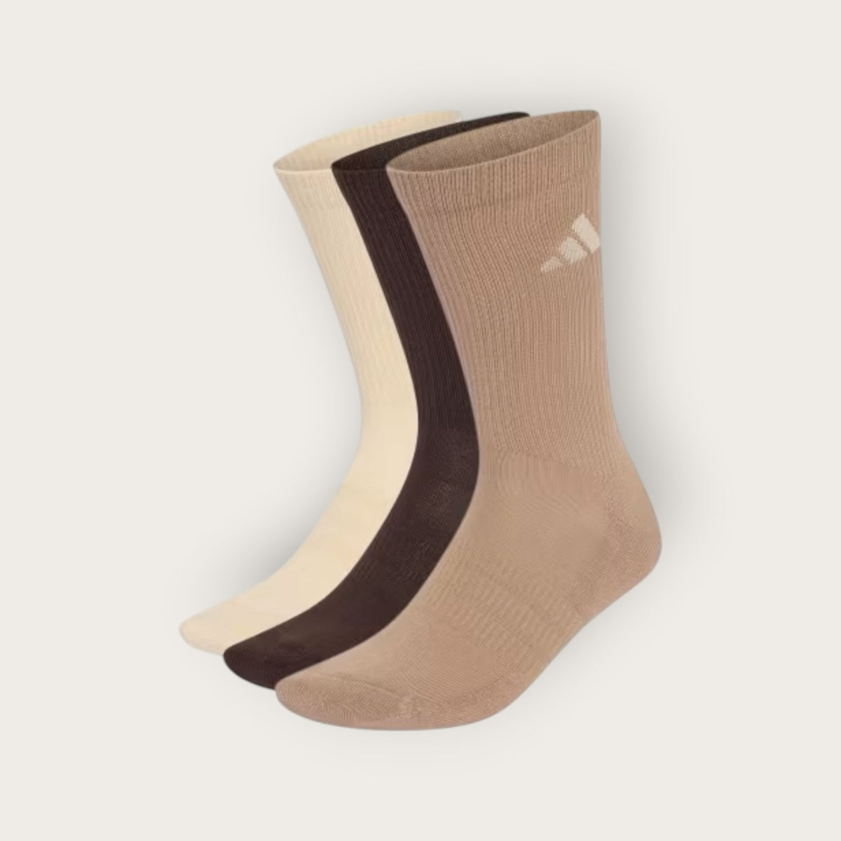 3-Pack calzini Adidas BEIGE