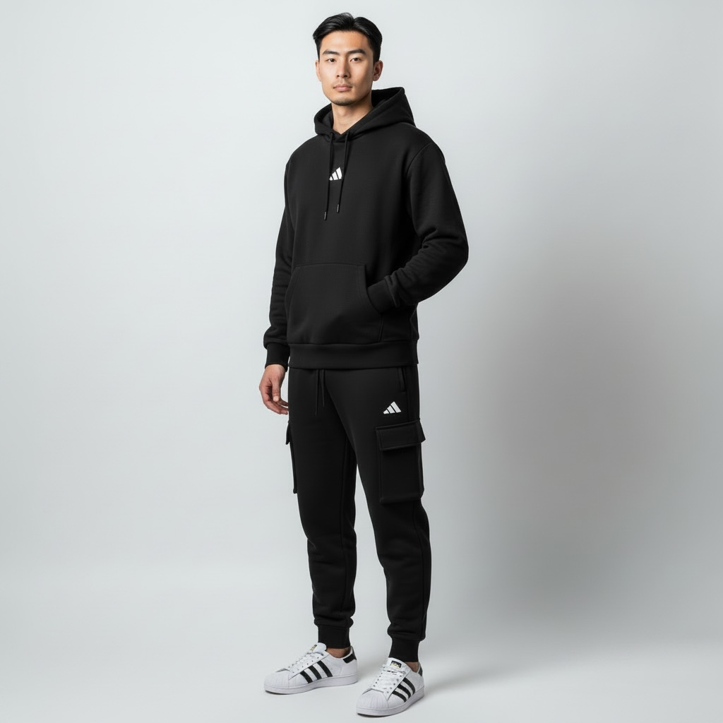 Tuta Adidas Cargo BLACK