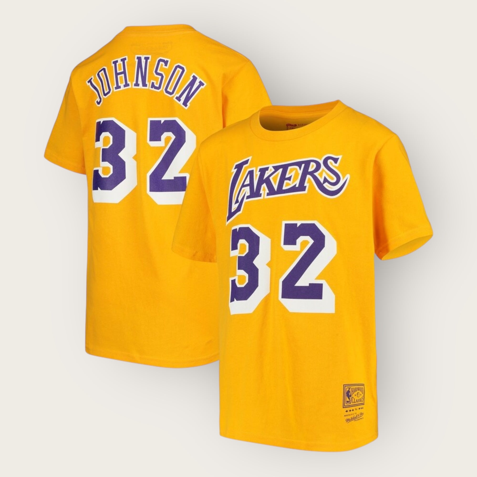 T-Shirt Lakers Magic Johnson YELLOW