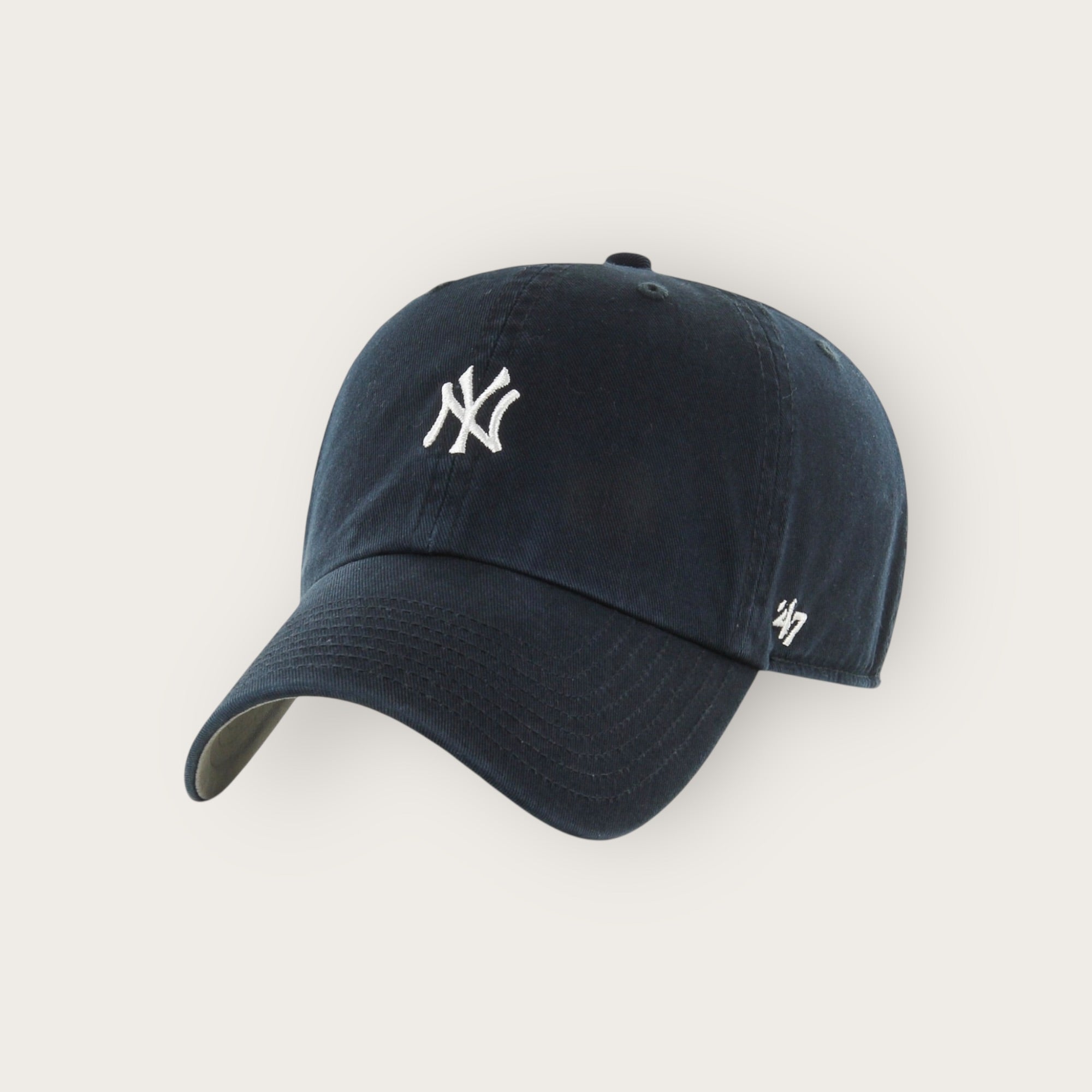 Cappello New York Yankees BLACK clean up