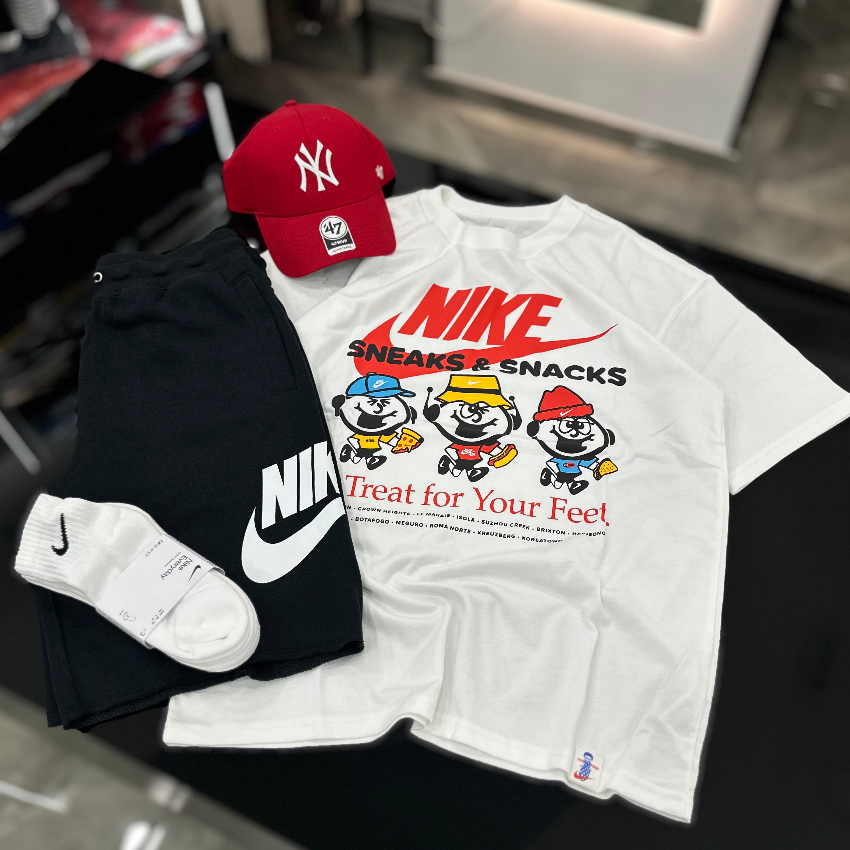Coordinato Nike SNEACK Black