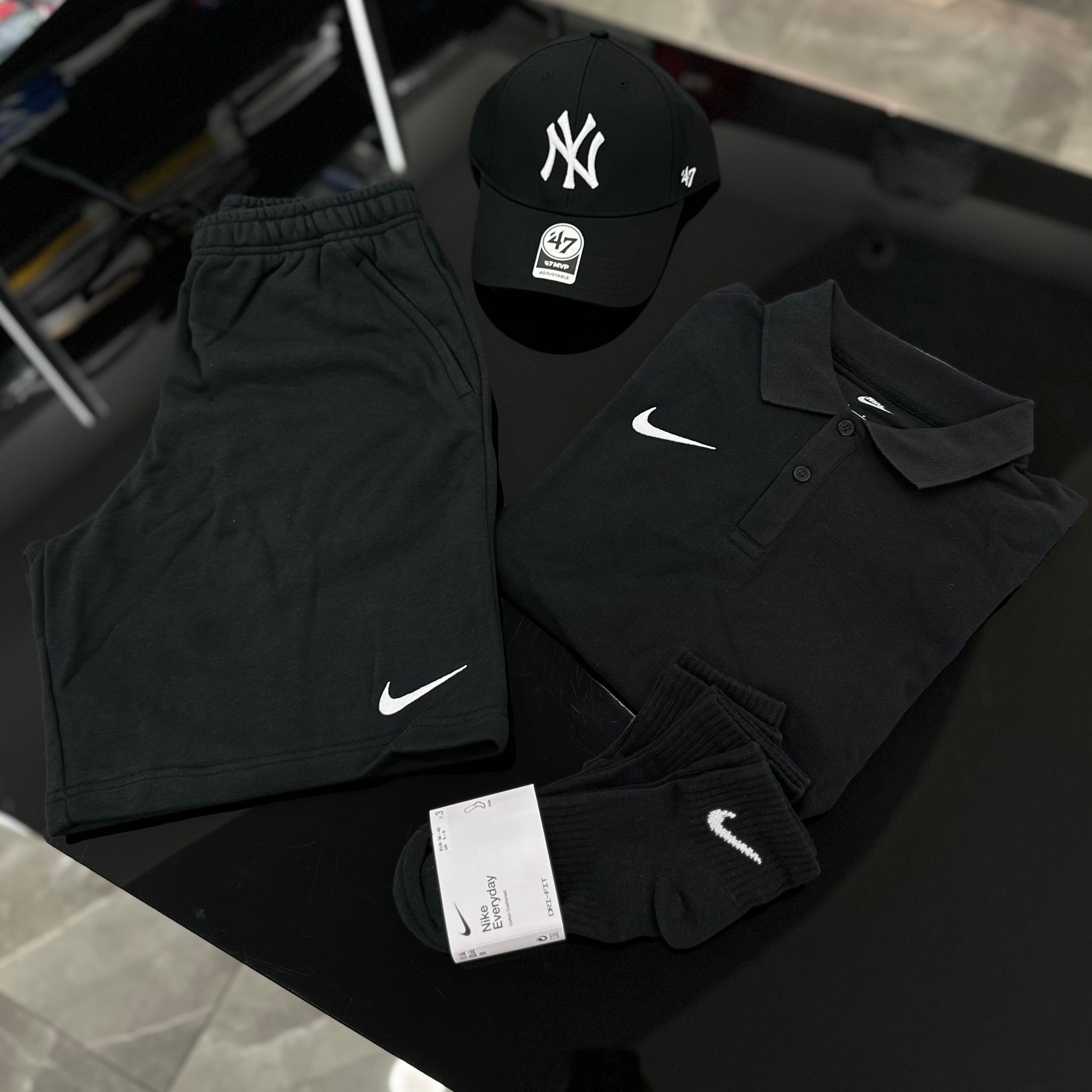 Coordinato Nike Fundamental BLACK