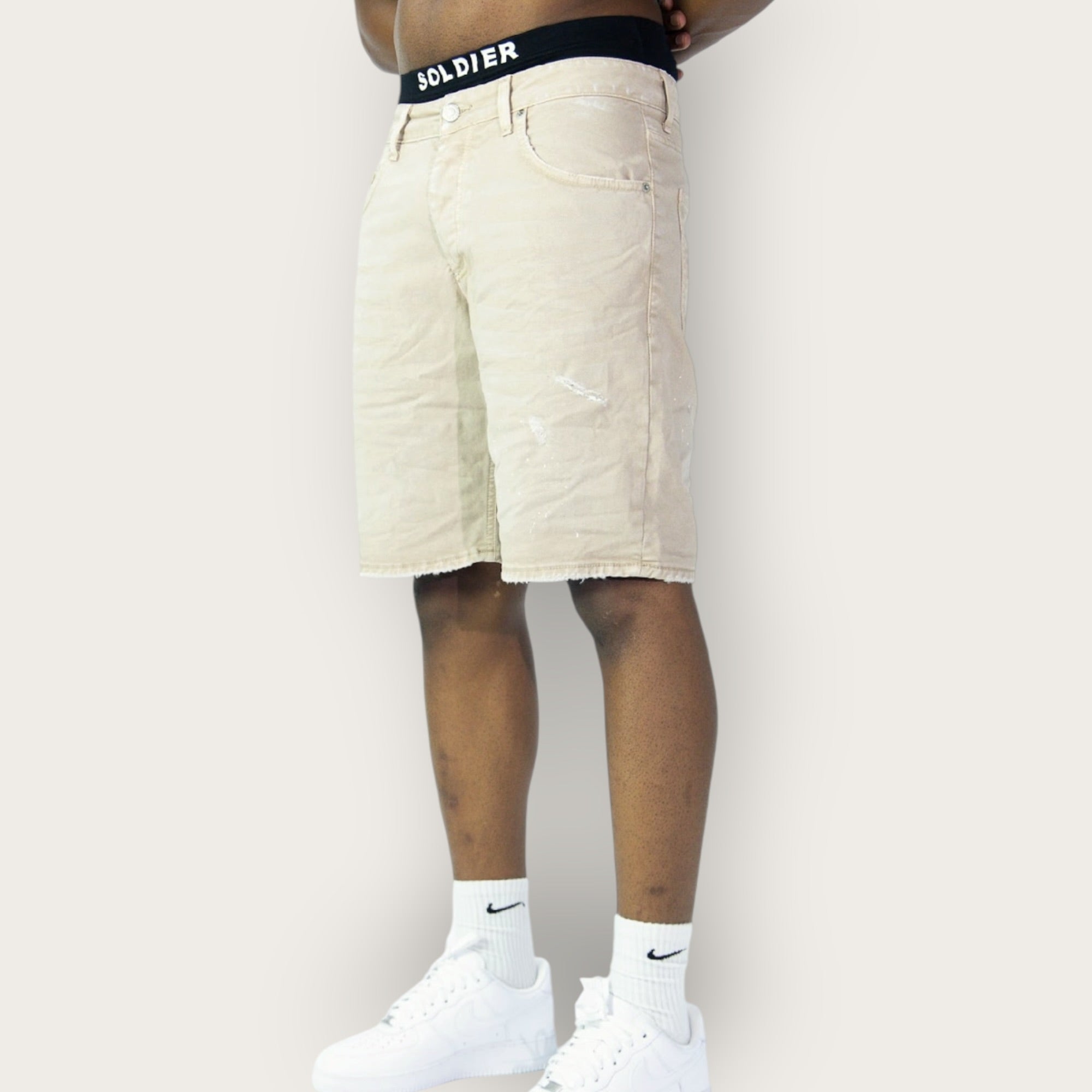Bermuda Soldier DRILL BEIGE