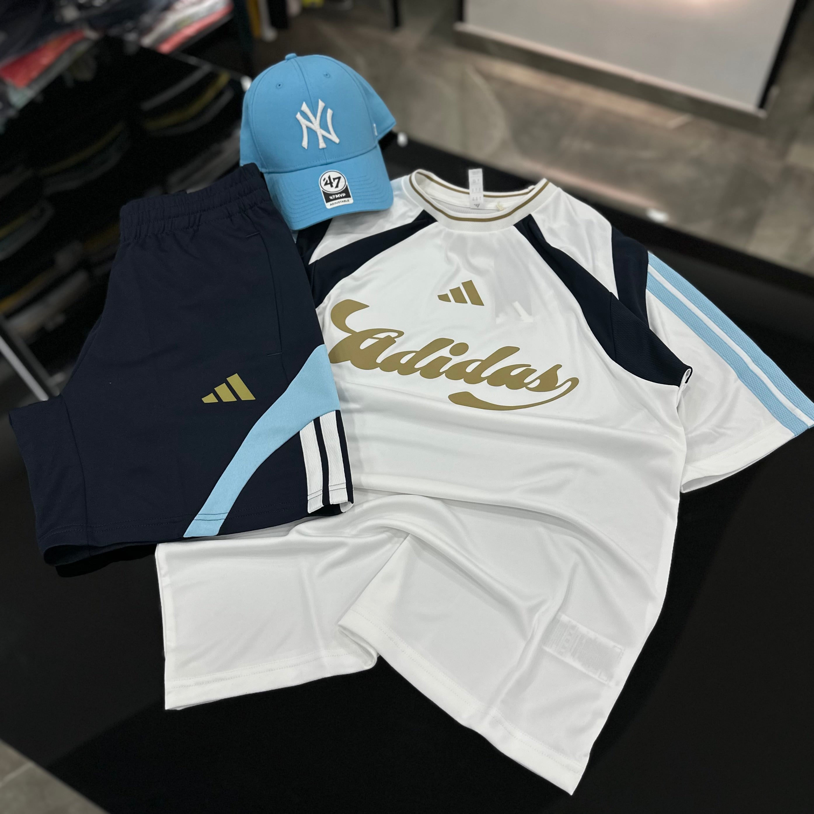 Coordinato Adidas TIRO blue