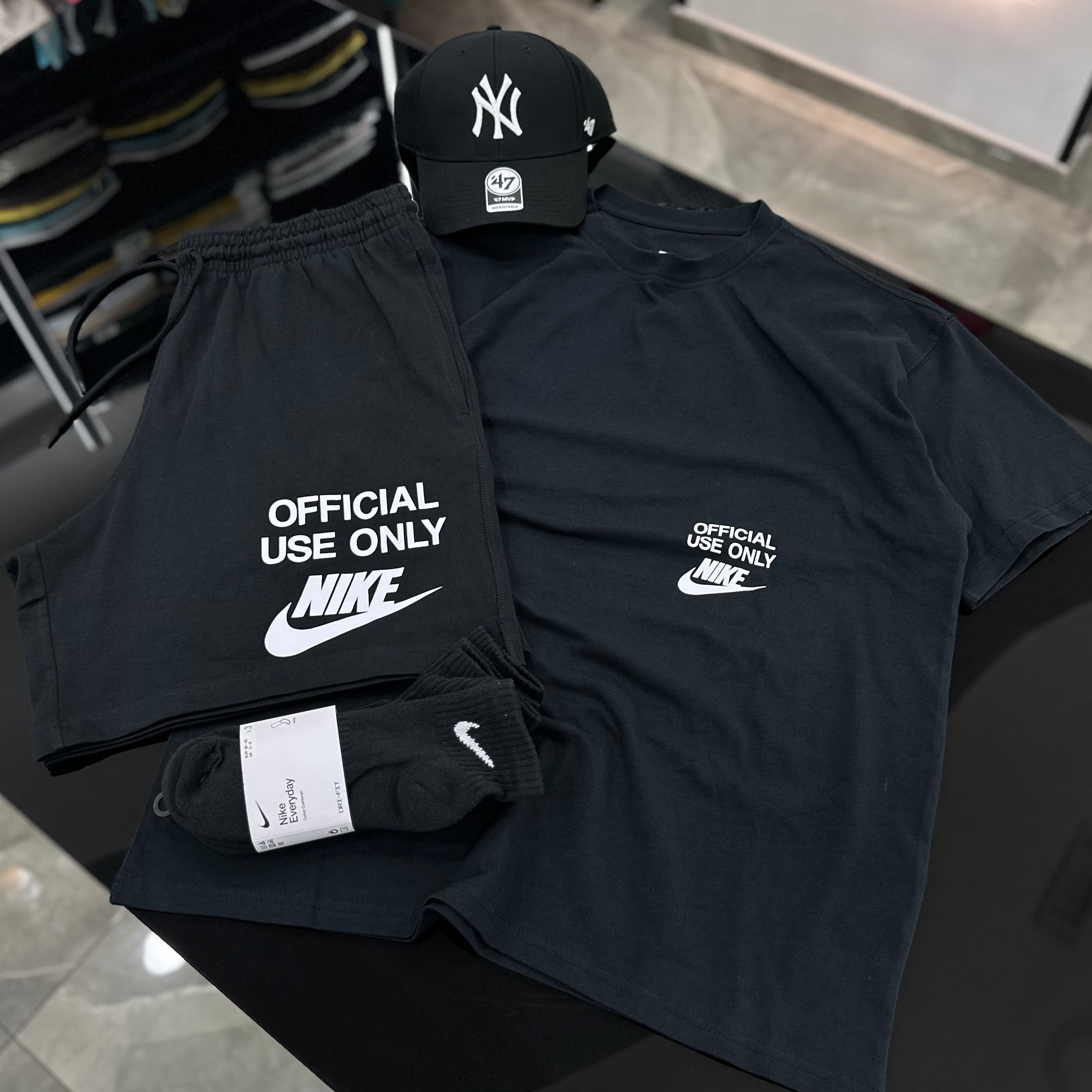Coordinato Nike ONLY black