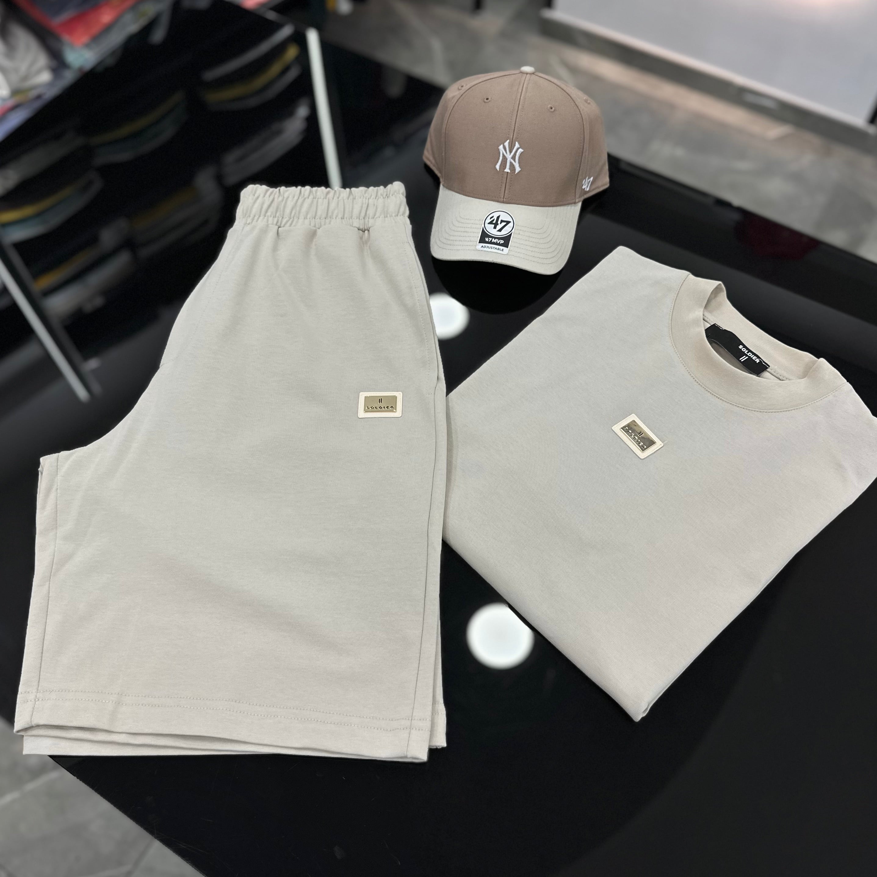 Coordinato Soldier Patch BEIGE