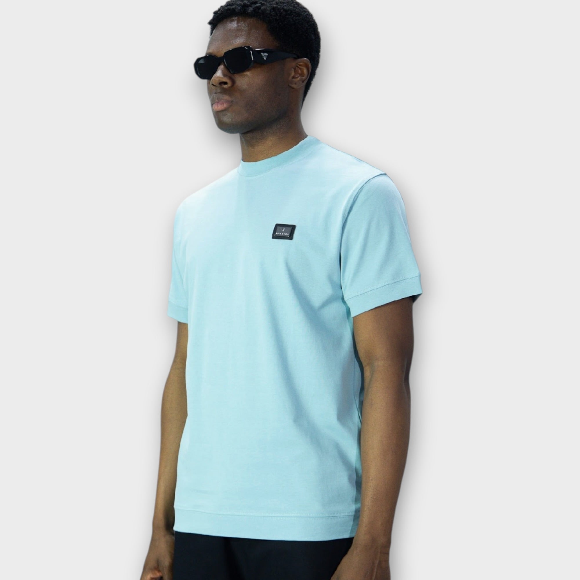 T-Shirt Soldier Patch BLUE