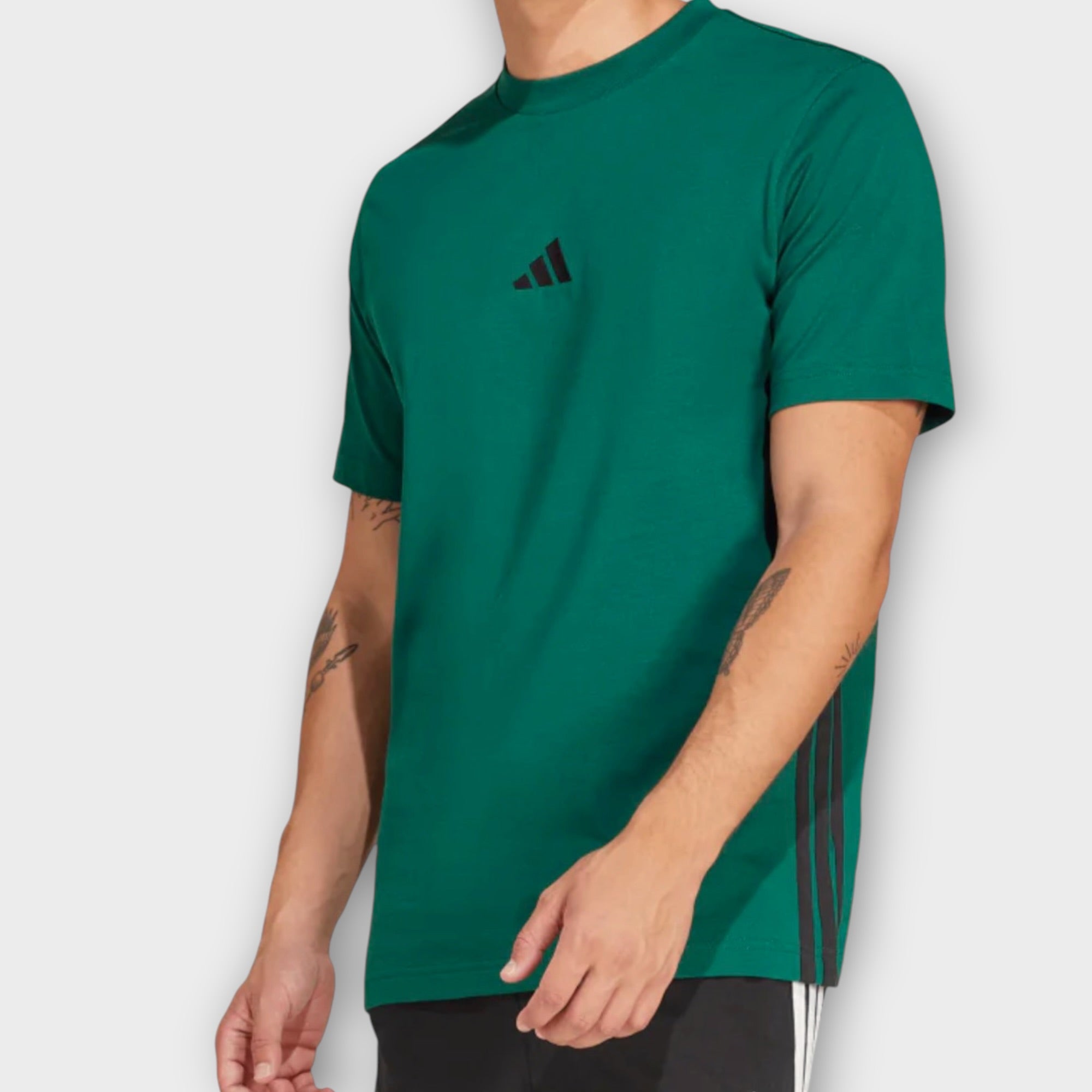 T-Shirt Adidas Stripes GREEN