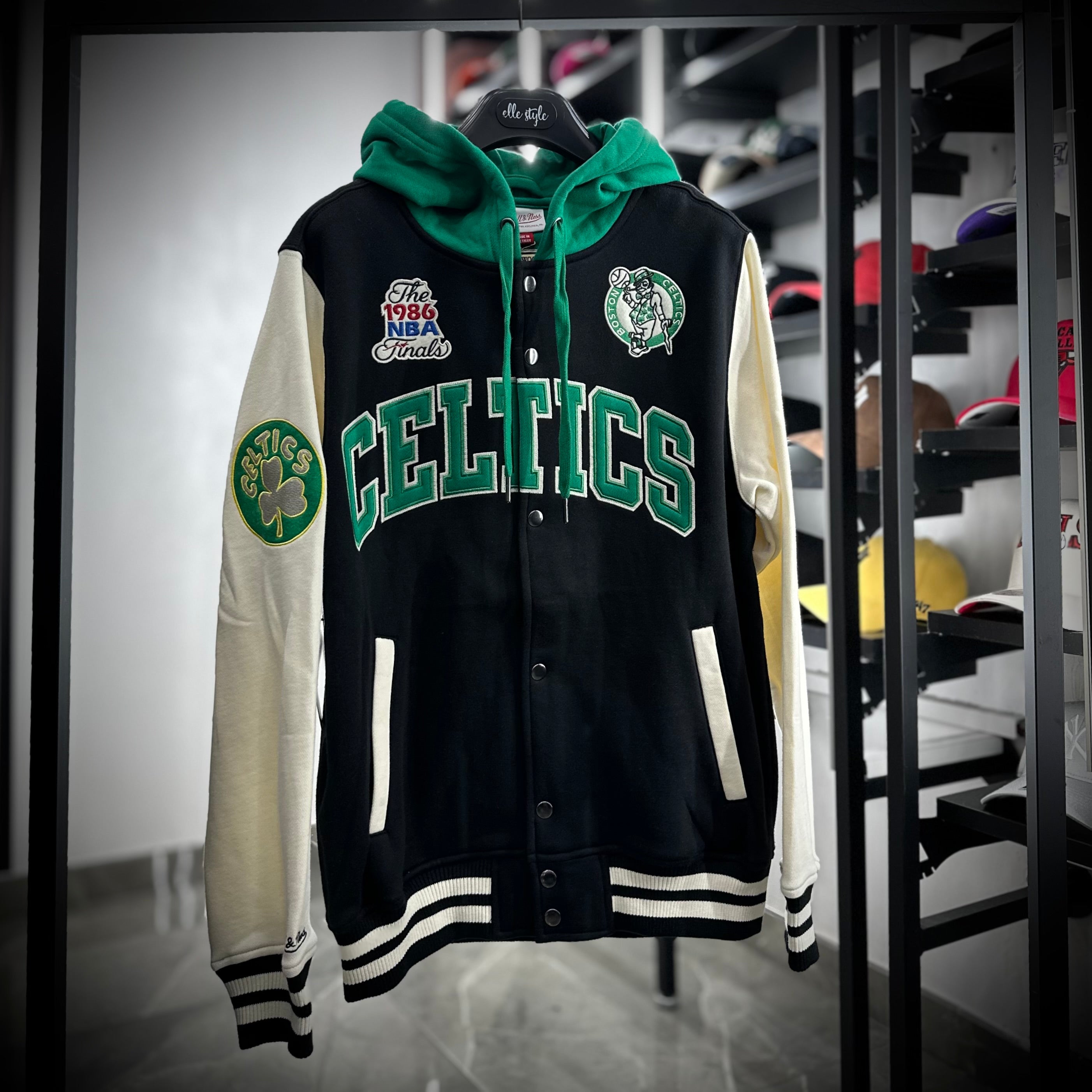 Felpa Courtside Boston Celtics