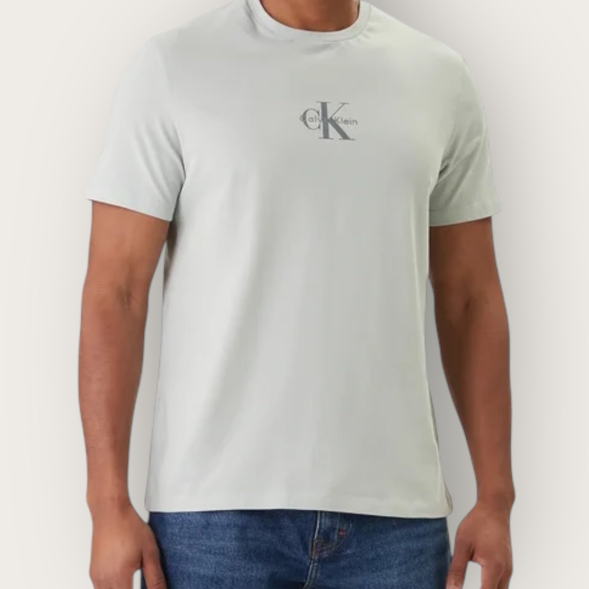 T-Shirt Calvin Klein monogram AQUAMARINE