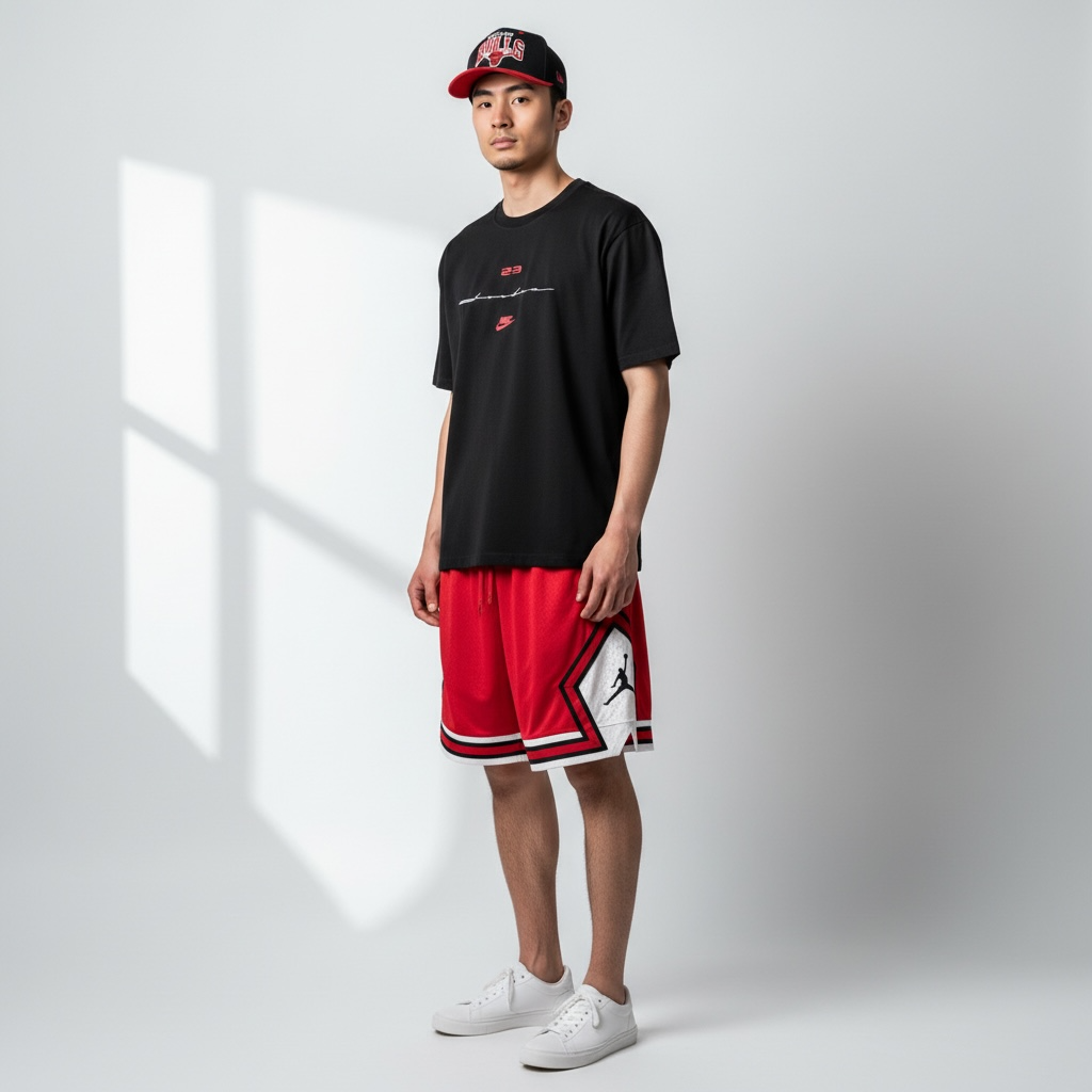 Coordinato Jordan RED