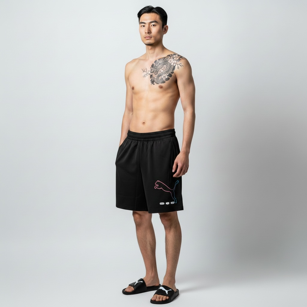 Costume Puma logo BLACK