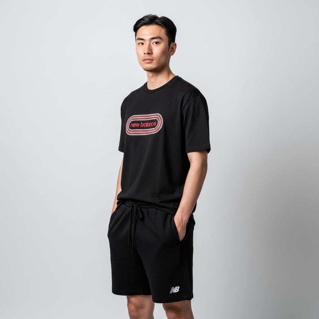 Coordinato New Balance total BLK