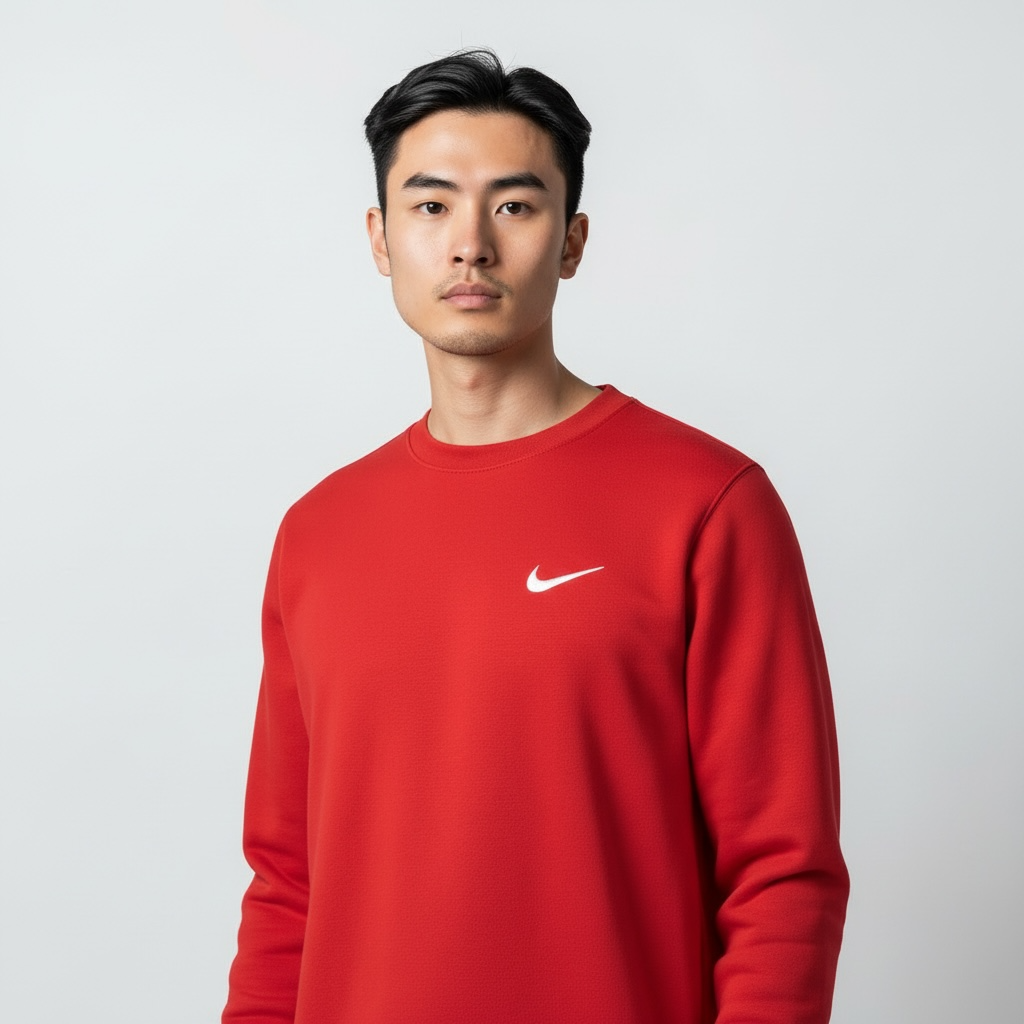 Felpa Nike girocollo RED