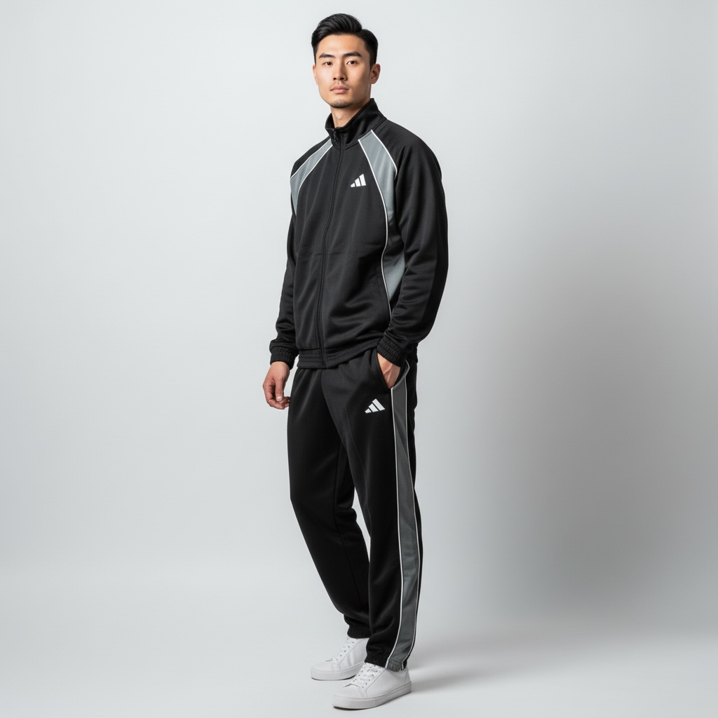 Tuta Adidas Colorblock BLACK
