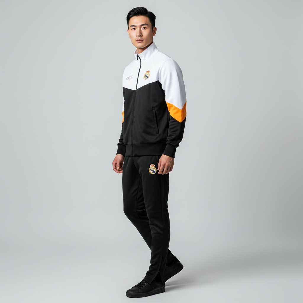 Tuta Real Madrid WHITE / BLACK