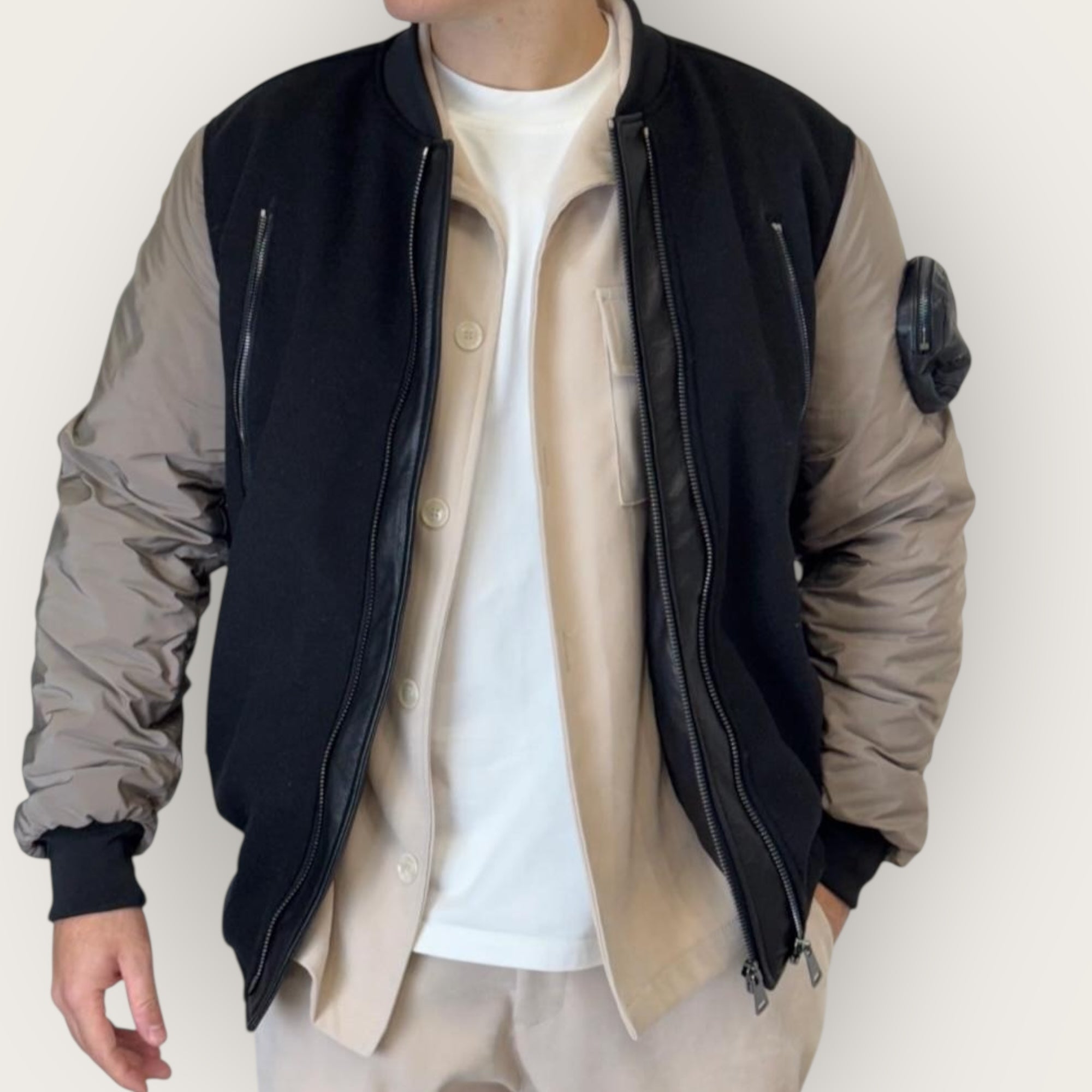 Giubbotto Artik panno-nylon