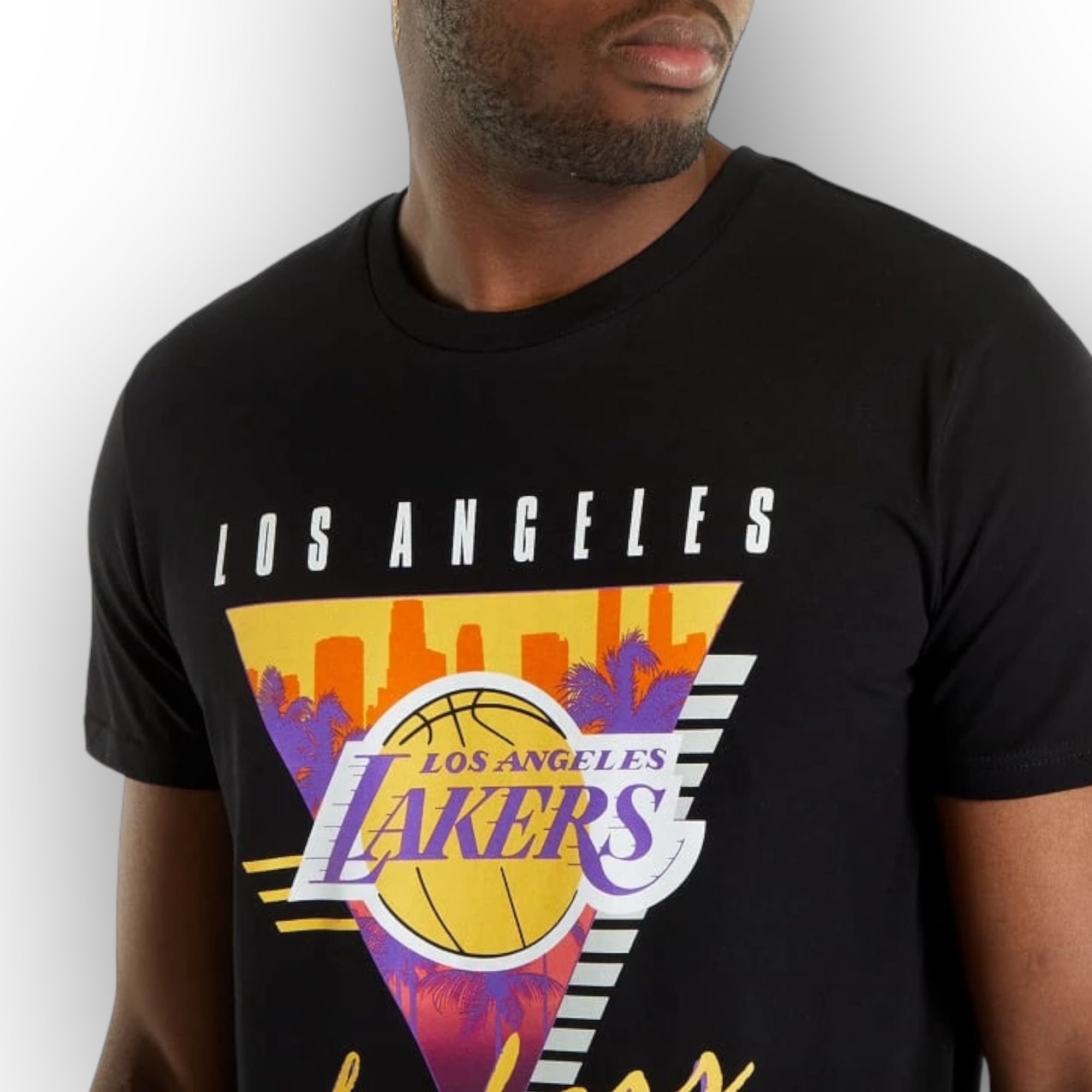 T-Shirt Los Angeles Lakers BLACK