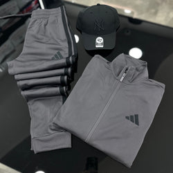Tuta Adidas Tricot Dark GREY
