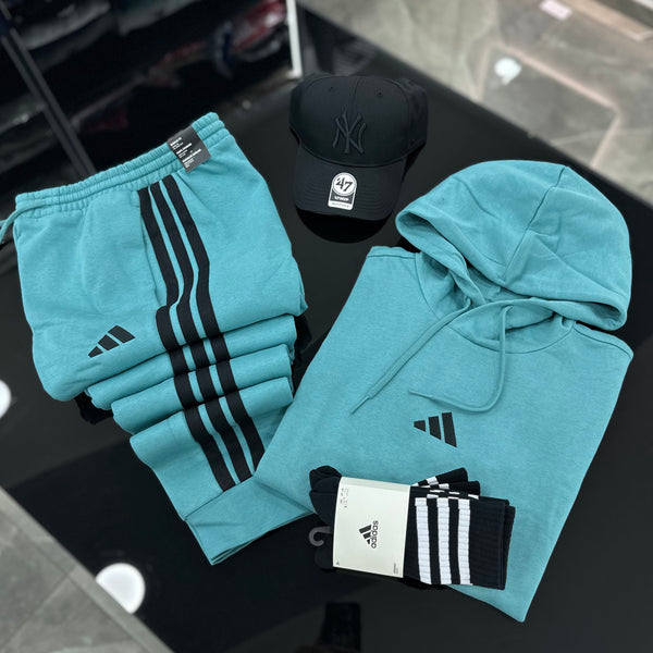 Tuta Adidas Stripes POWER GREEN