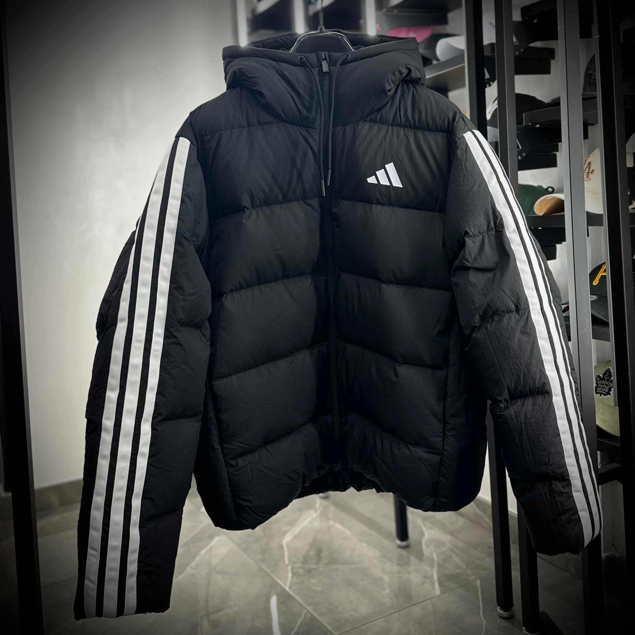 Giubbotto Adidas Stripes BLACK