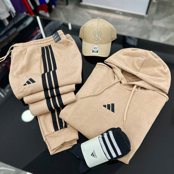 Tuta Adidas Stripes BEIGE