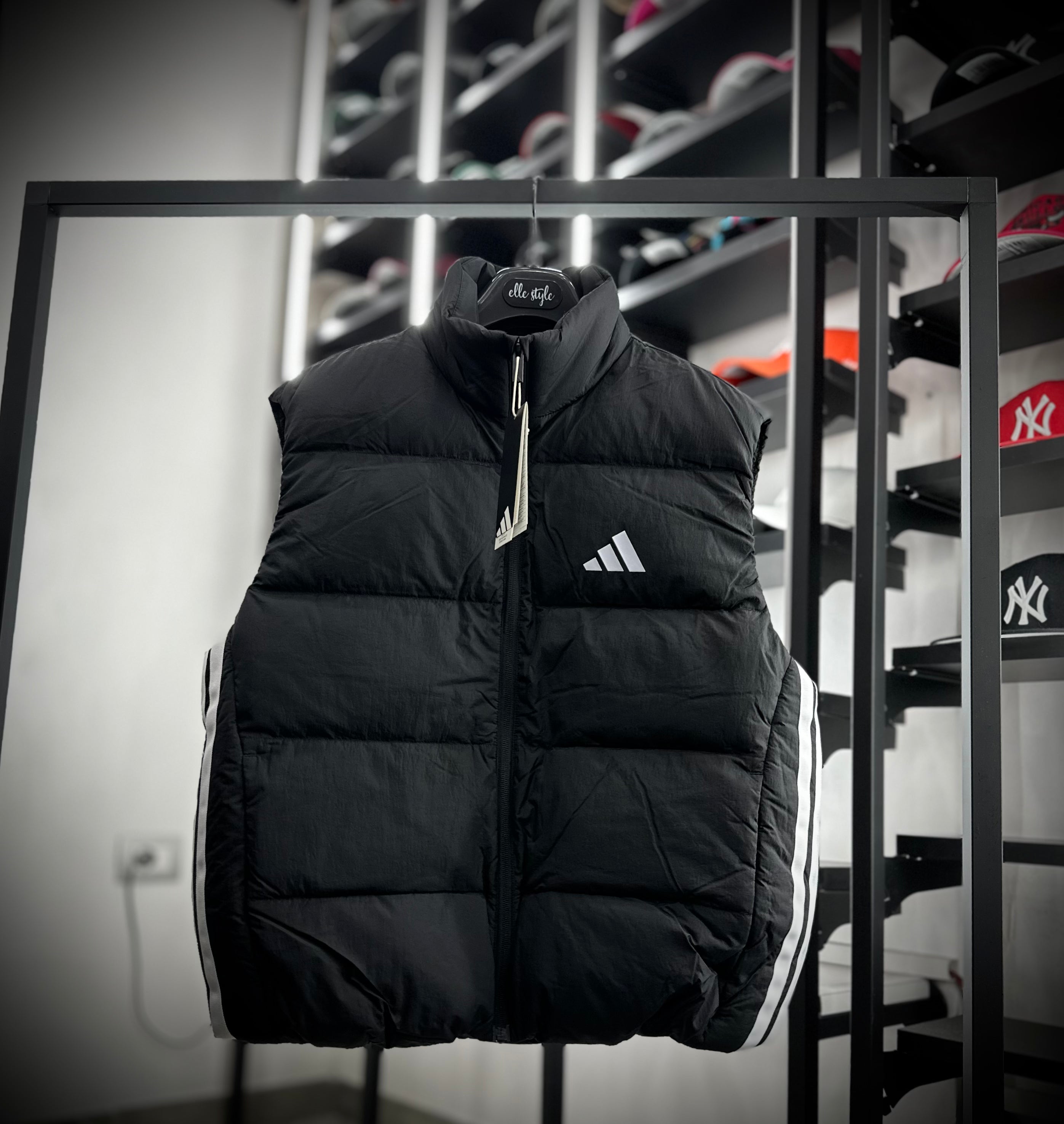 Smanicato Adidas Stripes BLACK