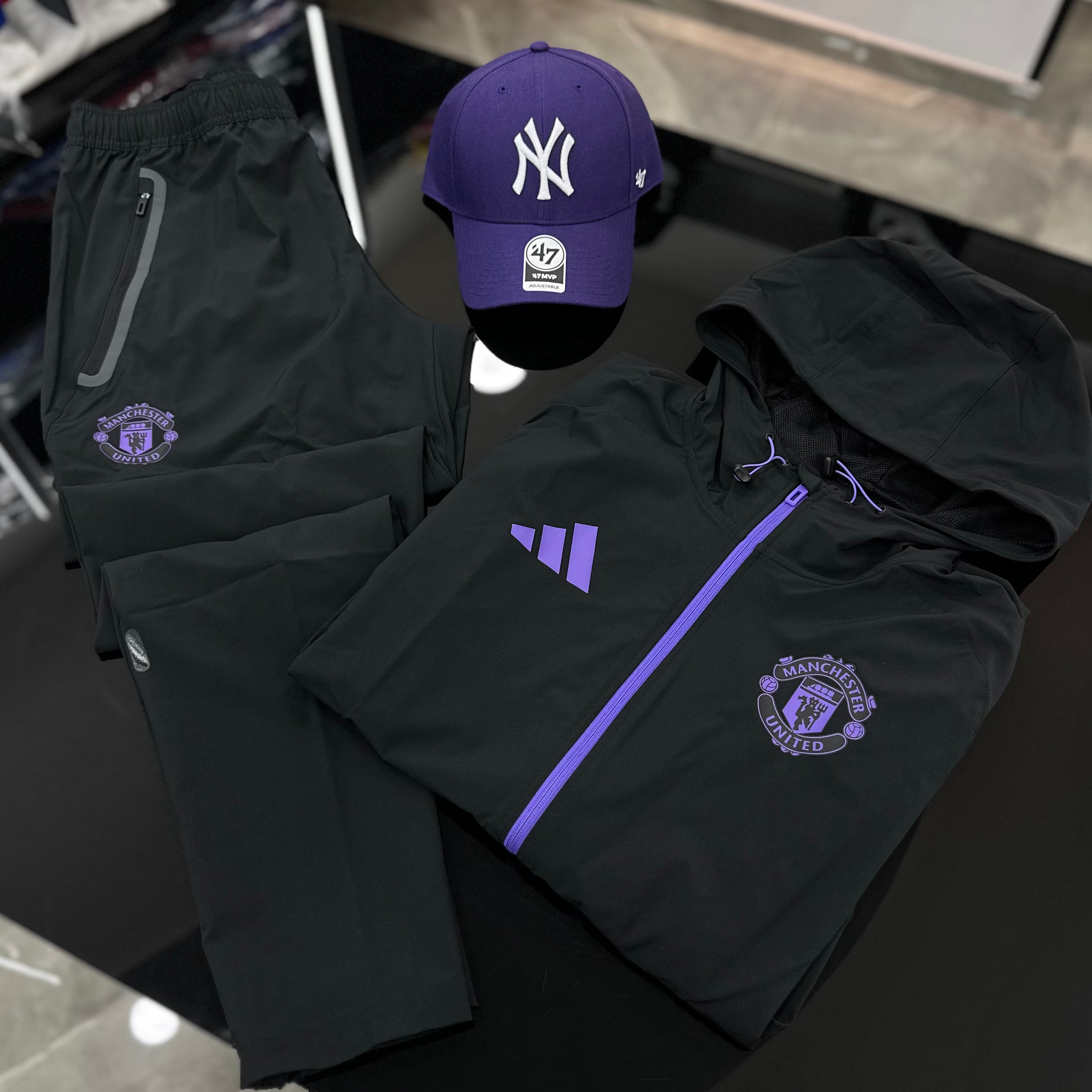 Tuta Adidas Manchester United BLACK