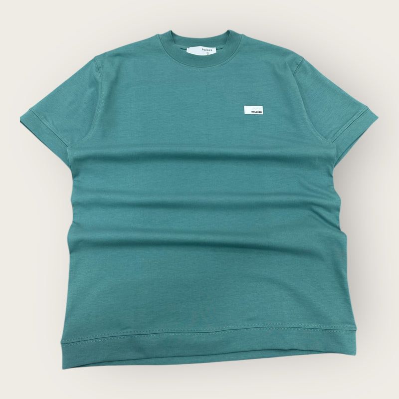 T-shirt Soldier patch PACIFIC GREEN
