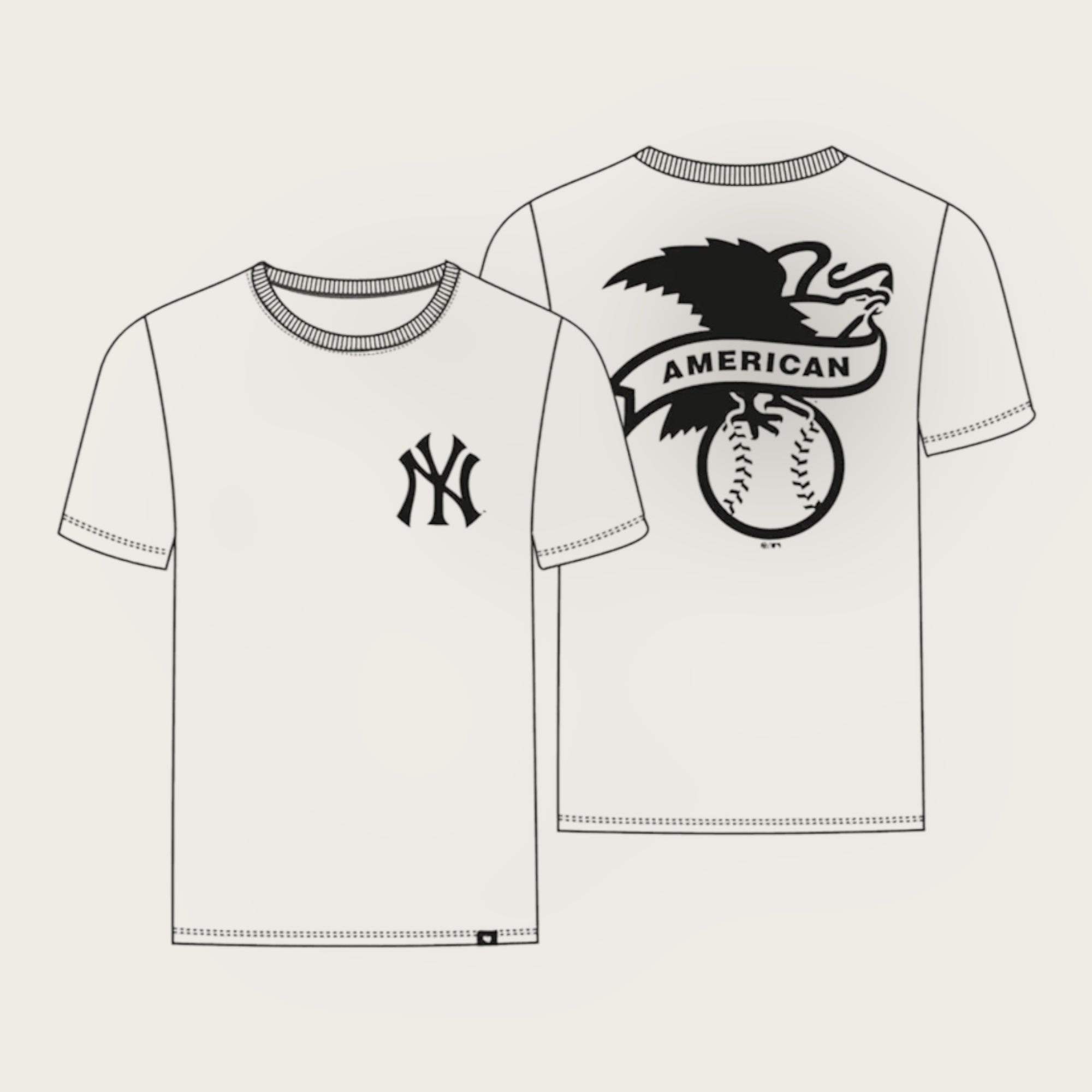 T-Shirt New York Yankees BAKER