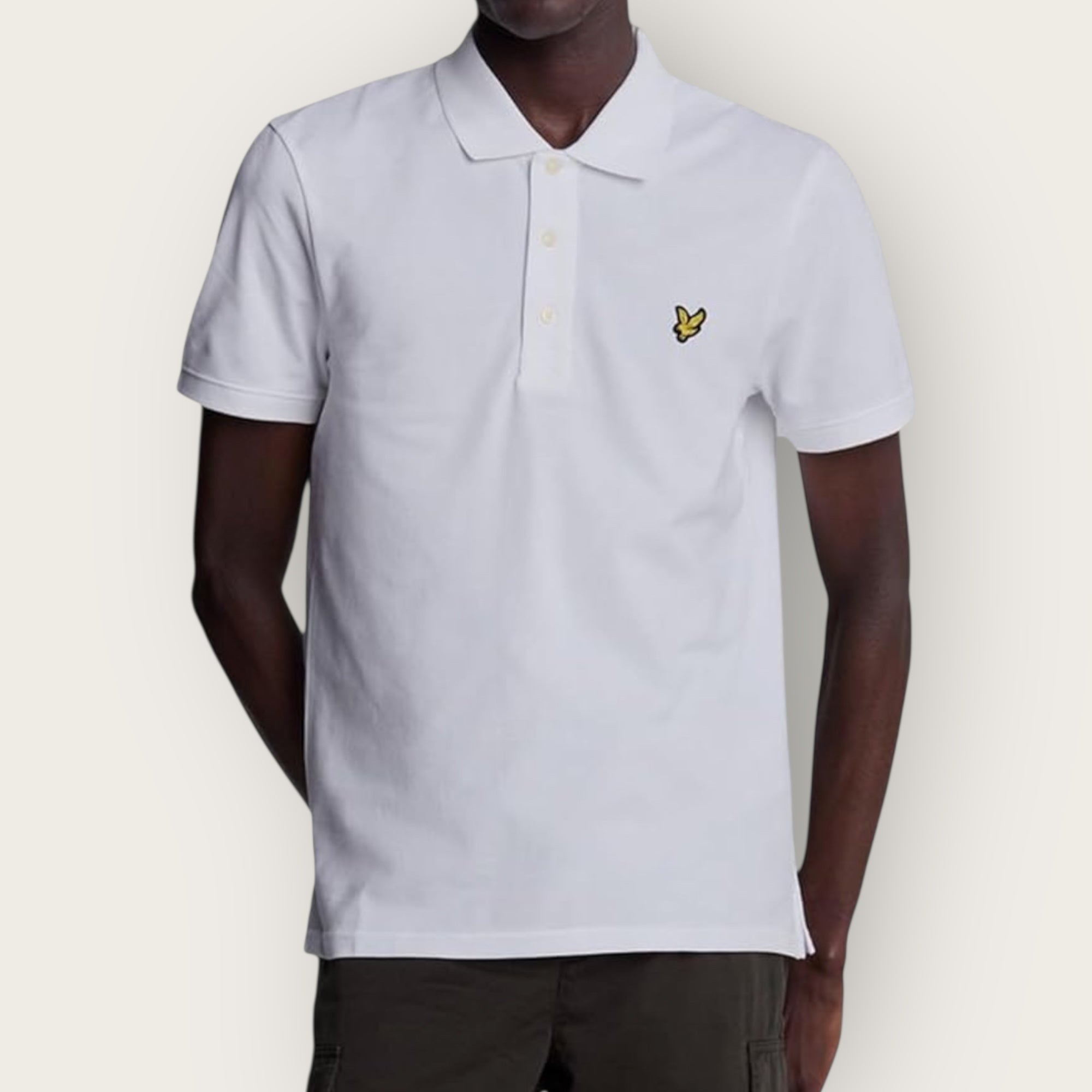 Polo Lyle&Scott WHITE