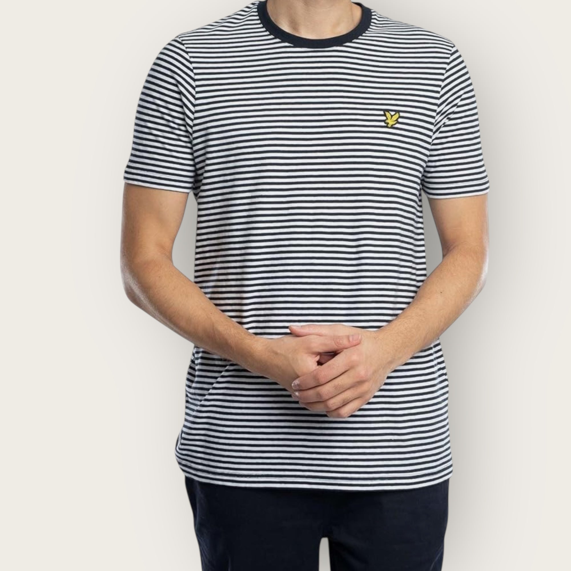 T-Shirt Lyle&Scott tipped HOOPS