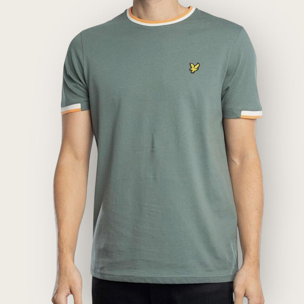 T-Shirt Lyle&Scott tipped GREEN