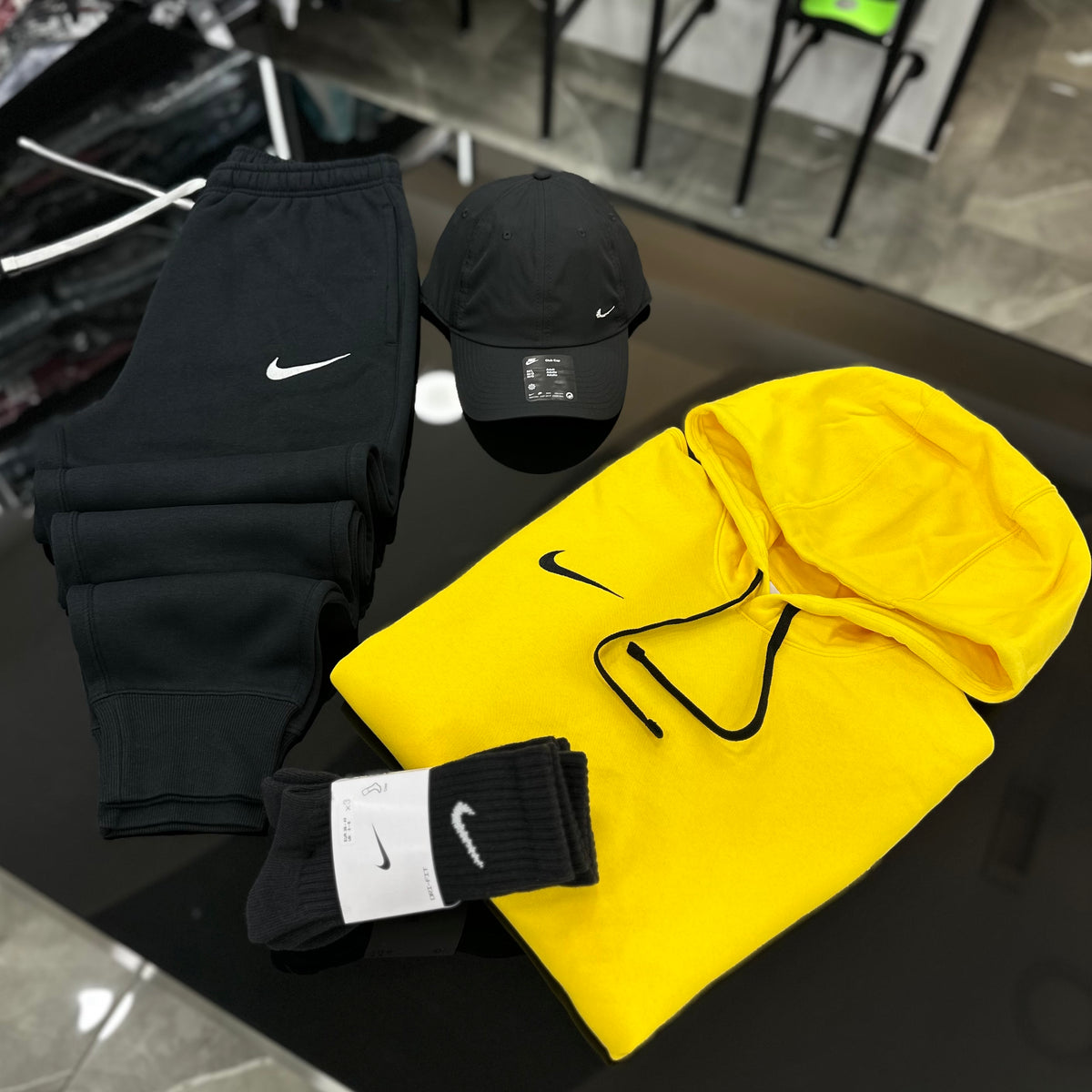 Tuta Nike Fleece YELLOW