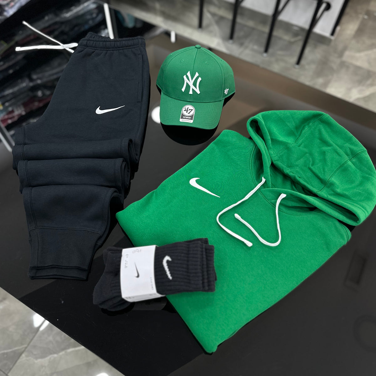 Tuta Nike Fleece GREEN