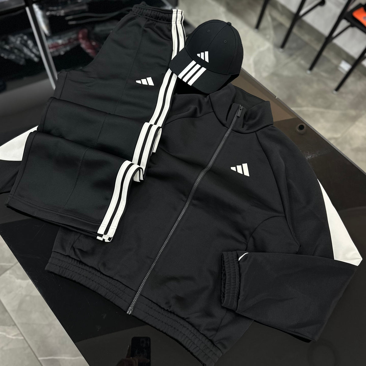 Tuta Adidas Stadium BLACK