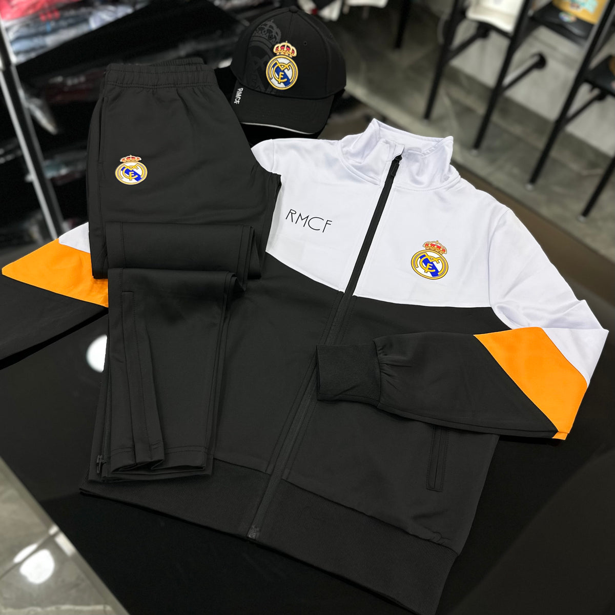 Tuta Real Madrid WHITE / BLACK
