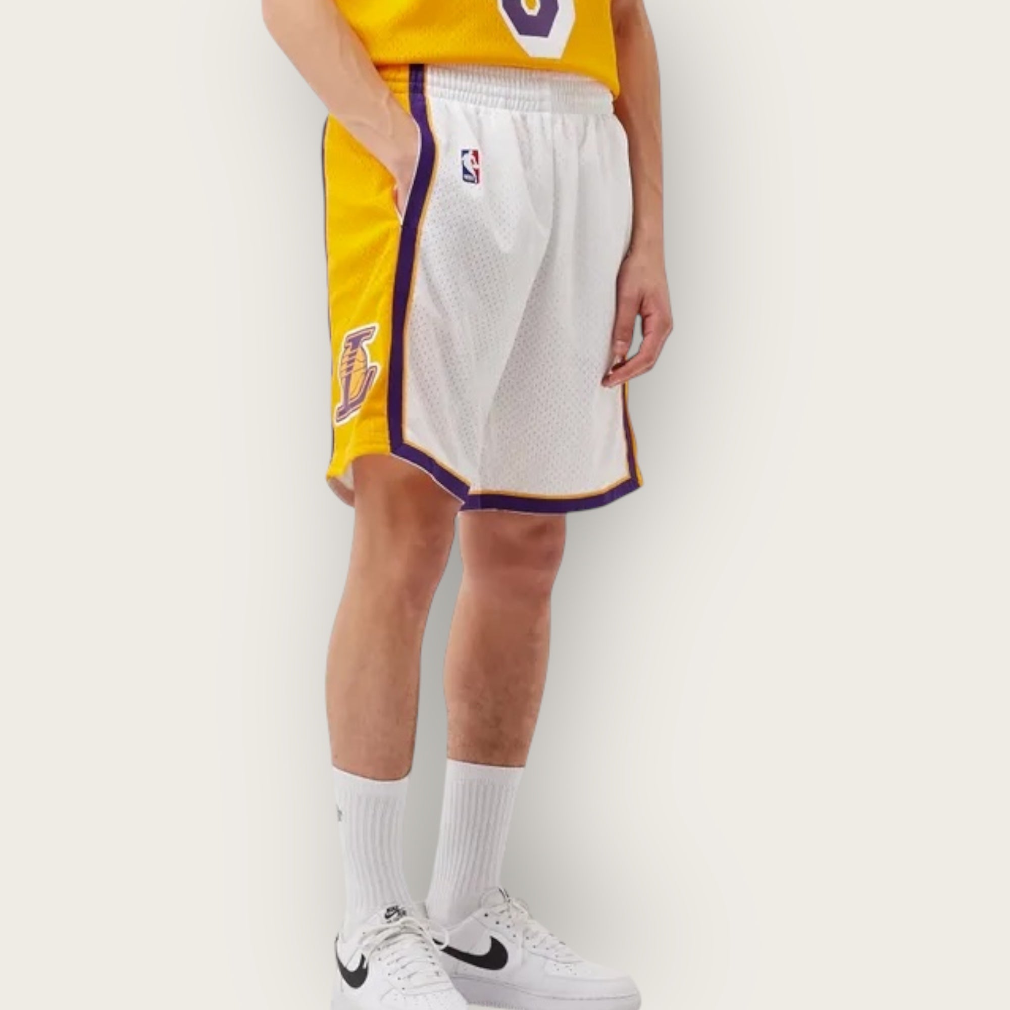 Shorts Los Angeles Lakers SWINGMAN white