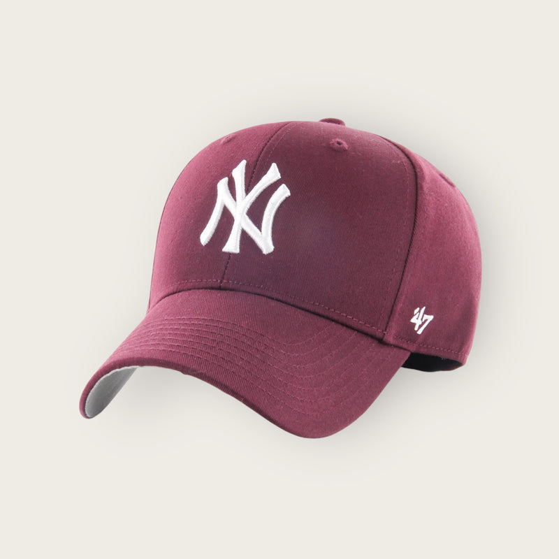 Cappello New York Yankees DARK MAROON