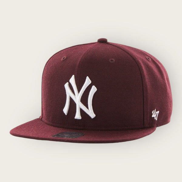 Cappello New York Yankees DARK MAROON