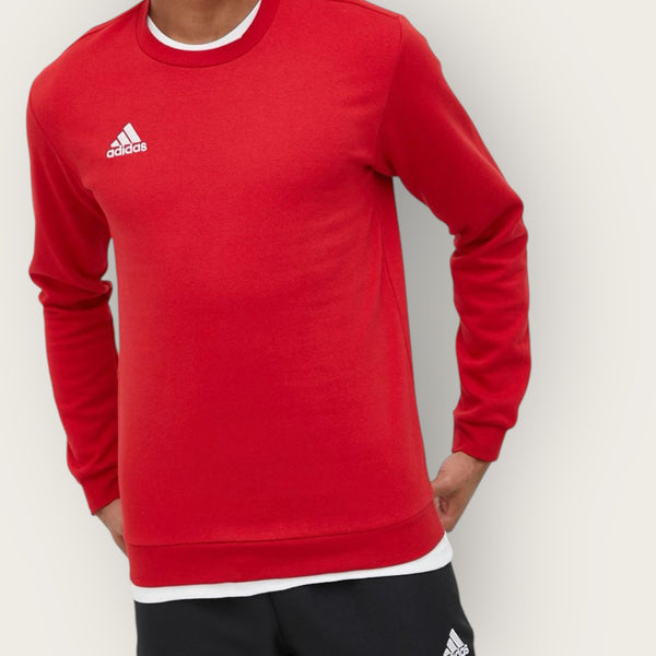 Felpa Adidas Entrada girocollo RED