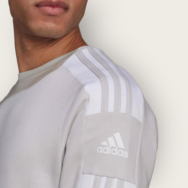 Felpa Adidas Stripes girocollo GREY