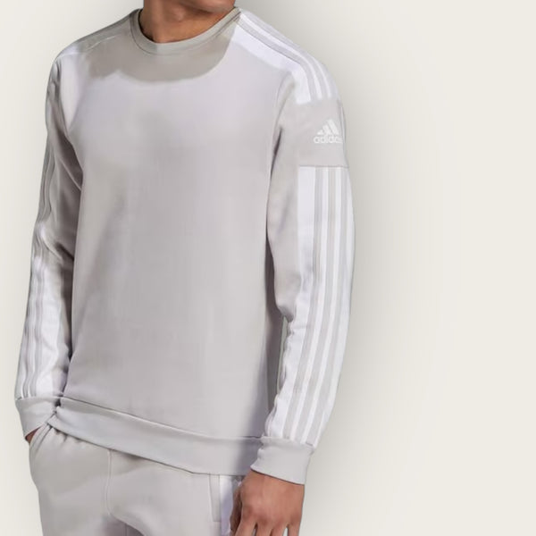 Felpa Adidas Stripes girocollo GREY