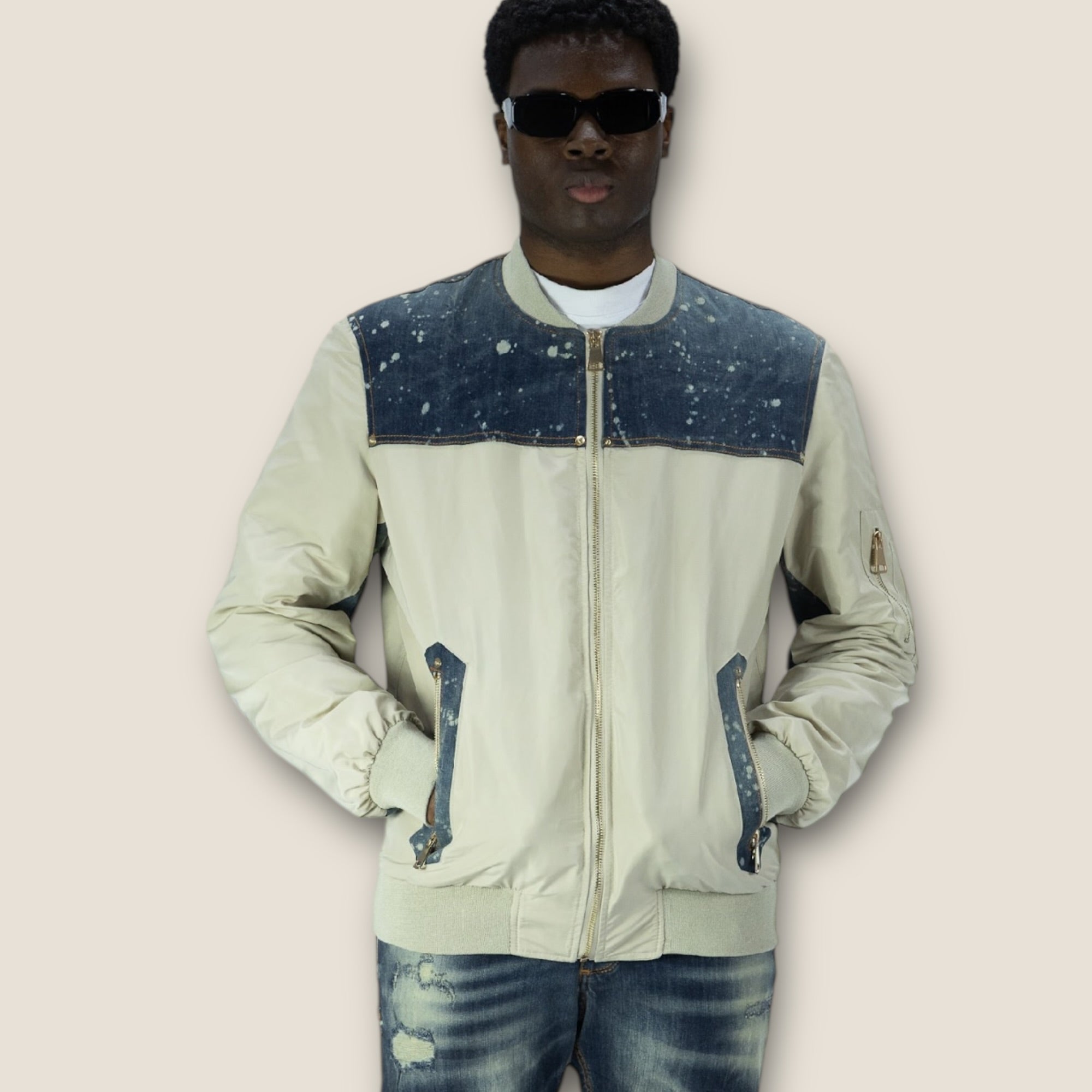 Giubbotto Soldier DENIM BLUE