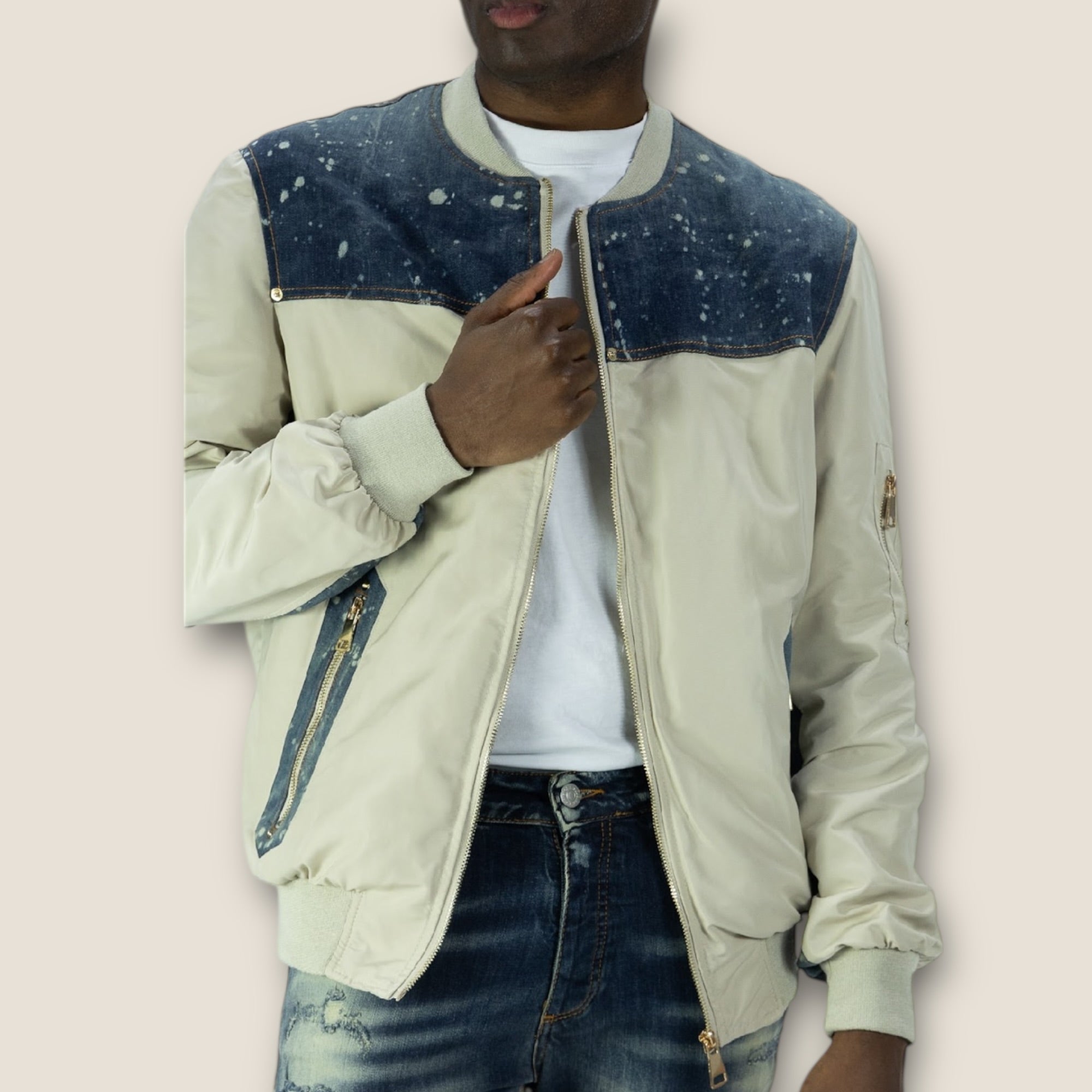 Giubbotto Soldier DENIM BLUE