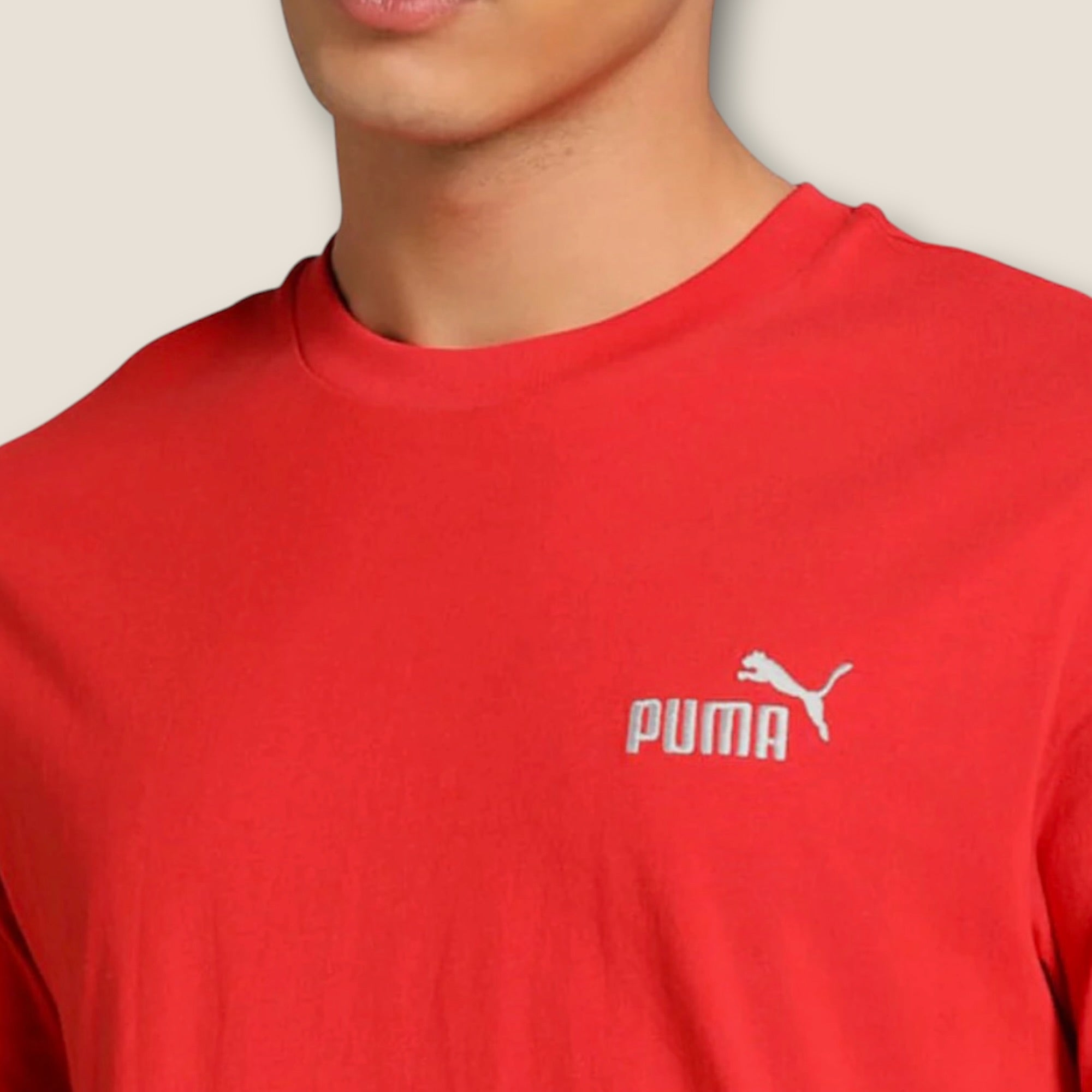 T-Shirt Puma ESS Red